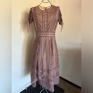 Ivy city mauve dress